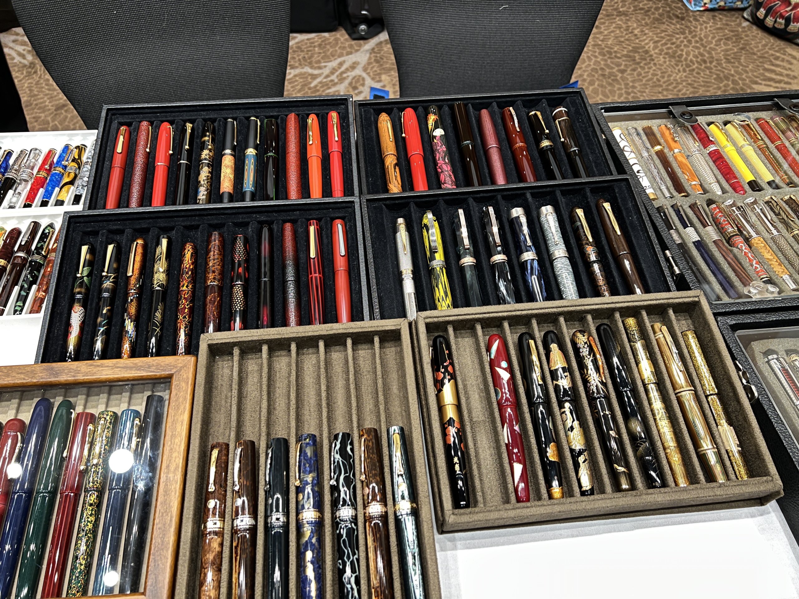 Four and a half hours at a pen show goes alarmingly quickly UK